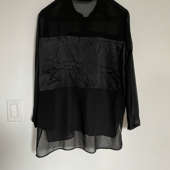 ZARA two tone button up - Picture 4 of 4